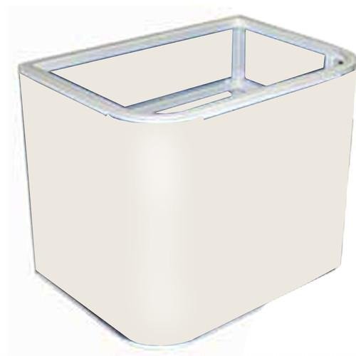 Sun Deck Corner U - FenceForPontoons.com