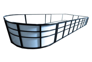 13'1" Radius Fence Package - FenceForPontoons.com