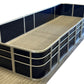 17'6" Standard Radius Fence Package - FenceForPontoons.com
