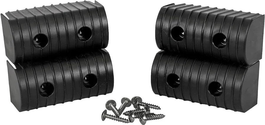 End Caps for Plastic Trailer Bunk Wrap - FenceForPontoons.com