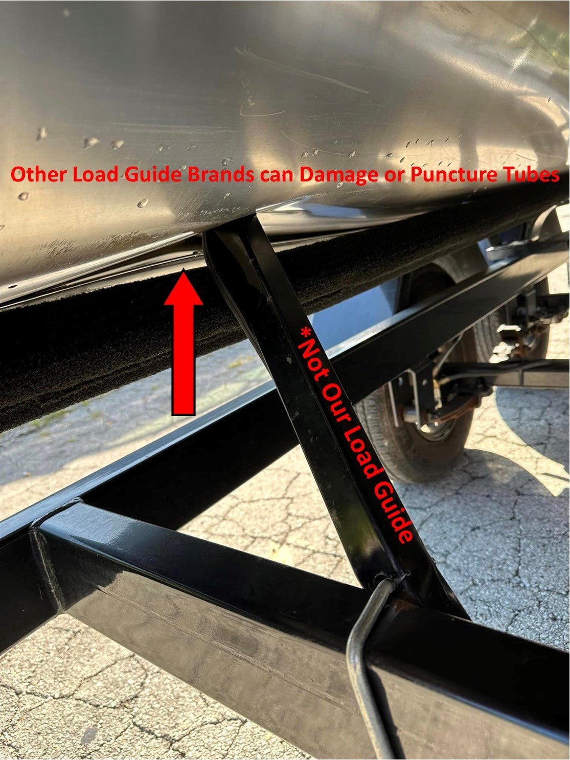 Load Guides for Pontoon Trailer - FenceForPontoons.com