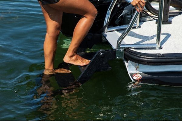 OEM Stern Ladder by Lippert - FenceForPontoons.com