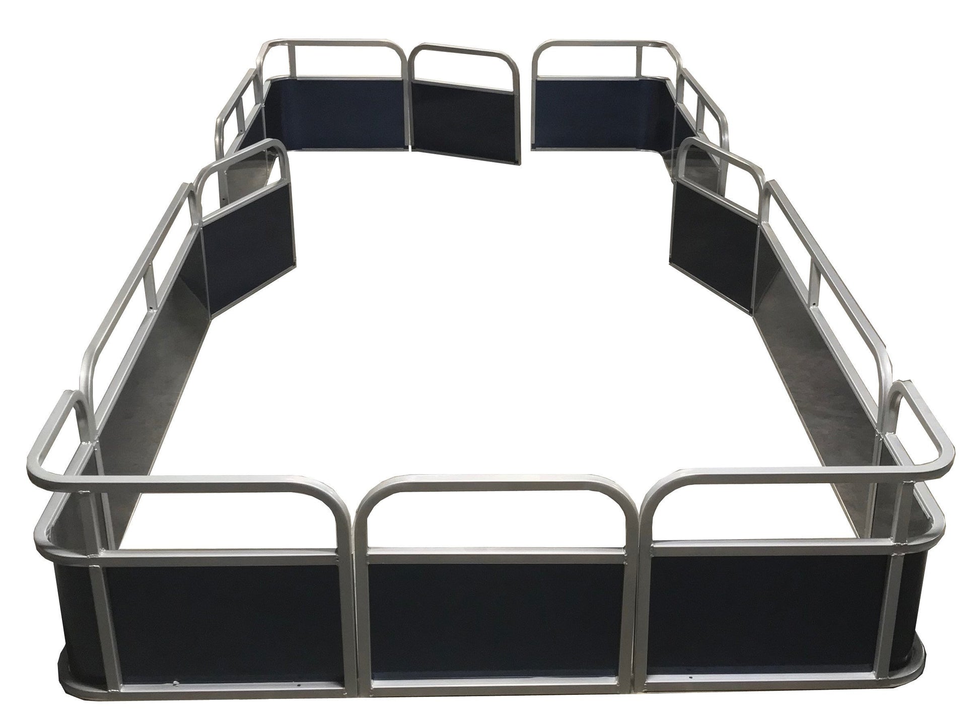 14'4" Pontoon Fence Package - FenceForPontoons.com