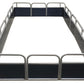 14'4" Pontoon Fence Package - FenceForPontoons.com