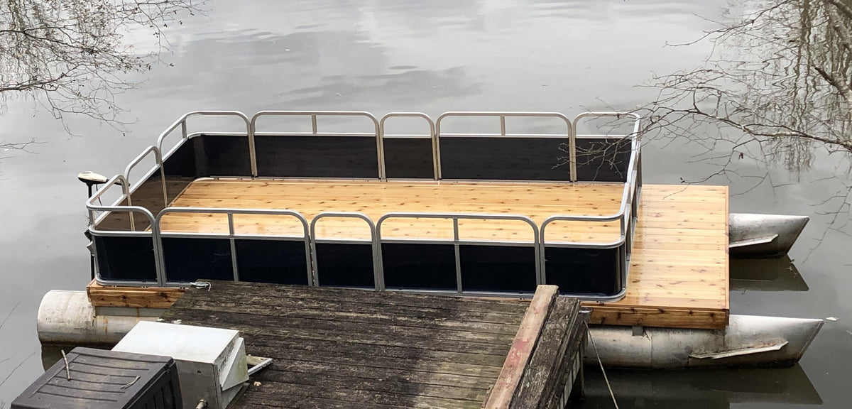 Ponton Railing Pontoon Boat Railing Railings Design Ideas
