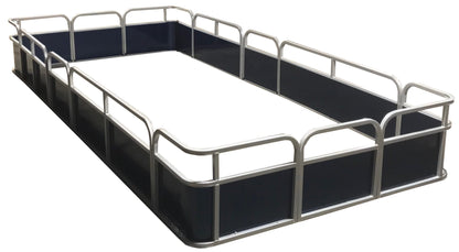 14'4" Pontoon Fence Package - FenceForPontoons.com