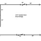 16'3" Sundeck Stern Entry Fence Package - FenceForPontoons.com