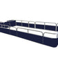 17'7" SunDeck Fence Package - FenceForPontoons.com