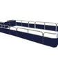 18'3" SunDeck Fence Package - FenceForPontoons.com