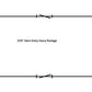 19'8" Stern Entry Fence Package - FenceForPontoons.com