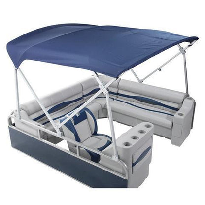 8'6"x10' Deluxe Frame & Fabric Kit - FenceForPontoons.com