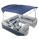 8'x8' Deluxe Frame & Fabric Kit - FenceForPontoons.com