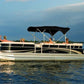 8'x8' Deluxe Frame & Fabric Kit - FenceForPontoons.com