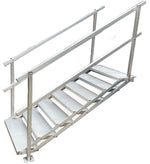 Articulating Dock Steps - FenceForPontoons.com