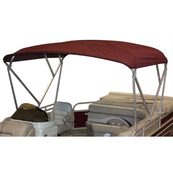 Economy 8x8 Pontoon Boat Top Kit - FenceForPontoons.com