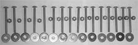 Fence Bolt Kit - FenceForPontoons.com