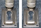 Ladder Key Hole Mounts - FenceForPontoons.com