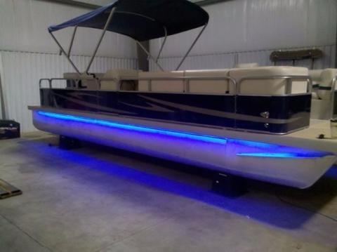 Pontoon Under Deck Lights - FenceForPontoons.com