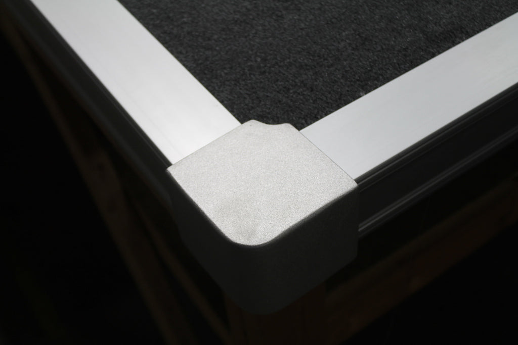 Square Corner Caps for Pontoon Deck