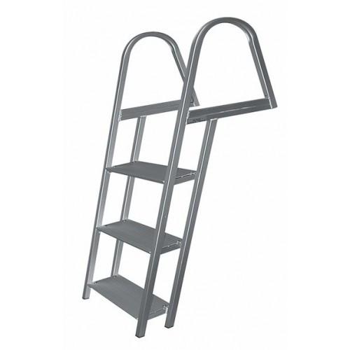 Traditional Pontoon or Dock Ladder (3, 4, or 5 step) - FenceForPontoons.com