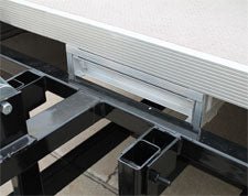 Underdeck Pontoon Ladder - FenceForPontoons.com