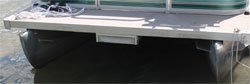 Underdeck Pontoon Ladder - FenceForPontoons.com